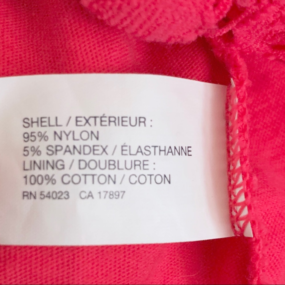 🆓 GAP Hot Pink Floral Lace Tank Top S - Picture 5 of 5